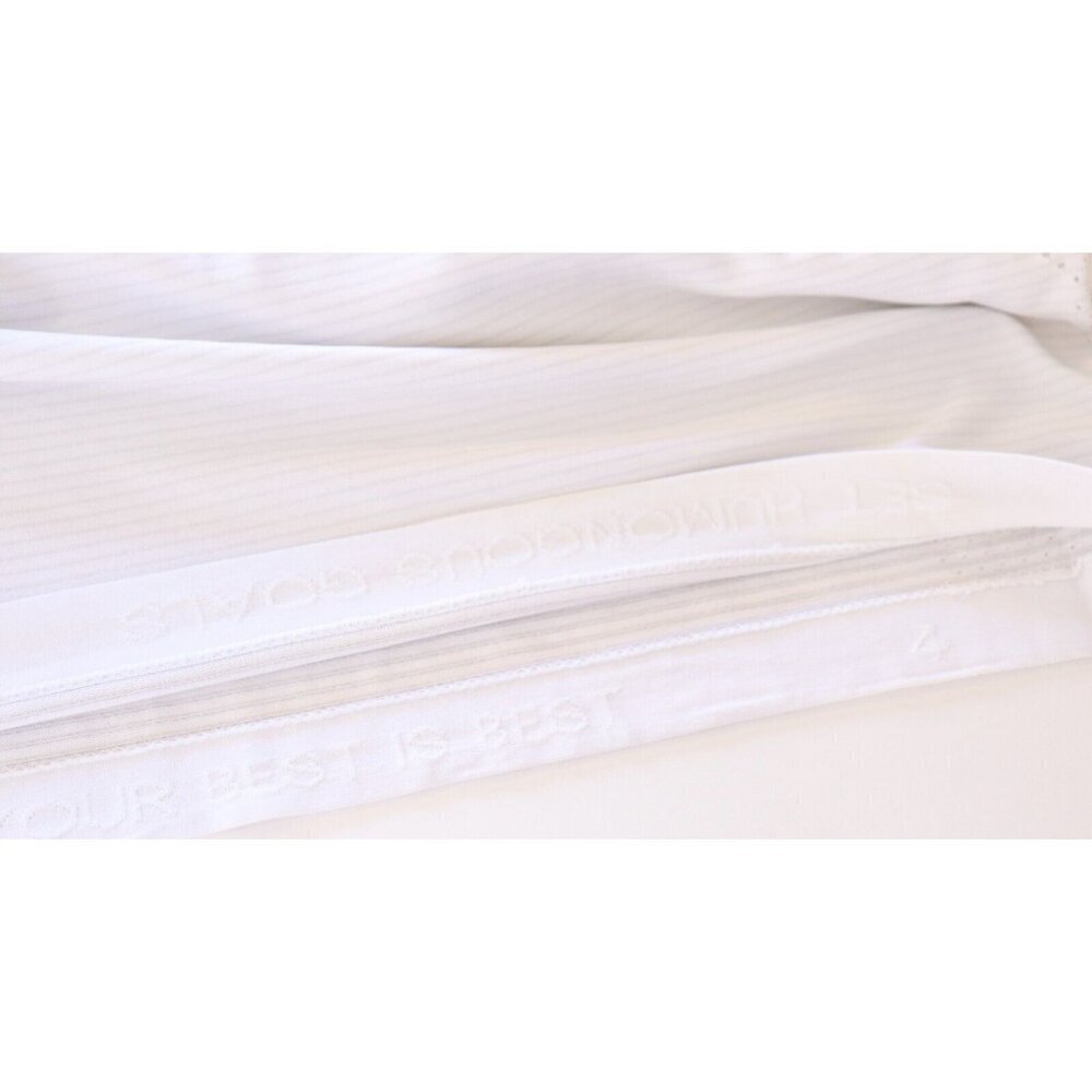 Lululemon Women's 4 White T-Shirt Mesh Crew Neck Short Sleeve Casual Activewear - Picture 7 of 7